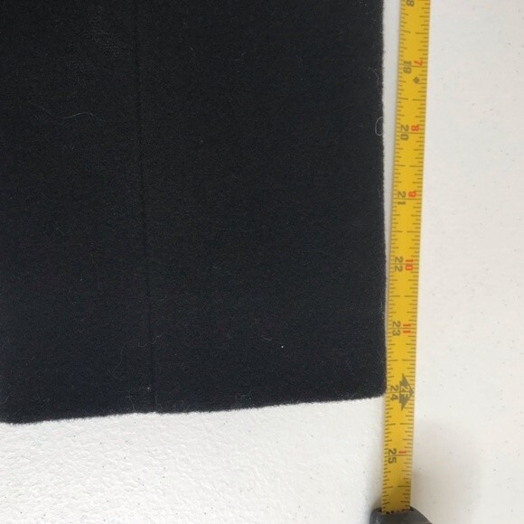 Vintage Parisian Signature Petite Wool Cashmere Black Blazer Women's Size 10P - Picture 9 of 11